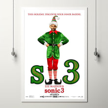 Sonic the Hedgehog 3 2024 Poster Art Print Movie Posters TV Posters Gift for Movie lovers 5