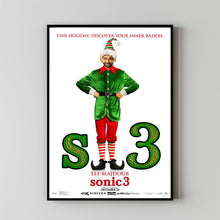 Sonic the Hedgehog 3 2024 Poster Art Print Movie Posters TV Posters Gift for Movie lovers 5