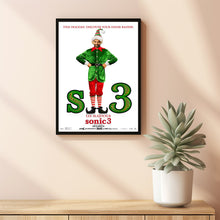 Sonic the Hedgehog 3 2024 Poster Art Print Movie Posters TV Posters Gift for Movie lovers 5