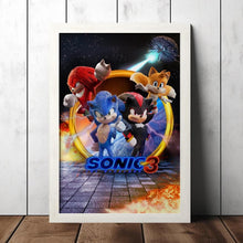 Sonic the Hedgehog 3 Adventure Animation Movie Poster, Gift Poster, Film Fan Collectibles ,Room Decor, Home Decor, Wall Art, Posters Gifts 1783912796