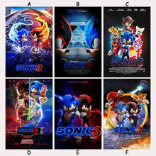 Sonic the Hedgehog 3 Adventure Animation Movie Poster, Gift Poster, Film Fan Collectibles ,Room Decor, Home Decor, Wall Art, Posters Gifts 1783912796