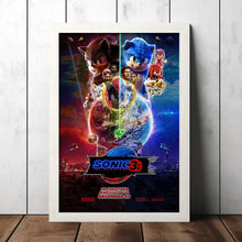 Sonic the Hedgehog 3 Adventure Animation Movie Poster, Gift Poster, Film Fan Collectibles ,Room Decor, Home Decor, Wall Art, Posters Gifts 1783912796