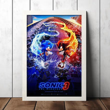Sonic the Hedgehog 3 Adventure Animation Movie Poster, Gift Poster, Film Fan Collectibles ,Room Decor, Home Decor, Wall Art, Posters Gifts 1783912796