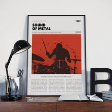 Sound of Metal, Darius Marder, Retro Movie Poster, Custom Movie Poster Print 4421173236