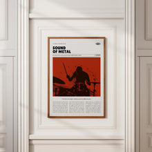Sound of Metal, Darius Marder, Retro Movie Poster, Custom Movie Poster Print 4421173236