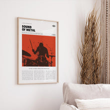 Sound of Metal, Darius Marder, Retro Movie Poster, Custom Movie Poster Print 4421173236