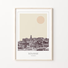 Sousse Poster Print, Sousse Travel Poster, Sousse Minimalistic Wall Art, Sousse, Tunisia 1882439419