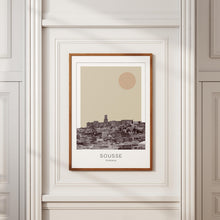 Sousse Poster Print, Sousse Travel Poster, Sousse Minimalistic Wall Art, Sousse, Tunisia 1882439419