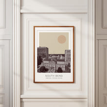 South Bend Poster Print, South Bend Travel Poster, South Bend Minimalistic Wall Art, South Bend, Indiana, United States 1882436653