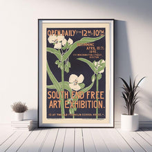 South End Free Art Exhibition, Vintage Art, Trendy Print, Art Nouveau Poster, Vintage Exhibition Poster 1847961432