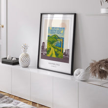 South West Coast Path National Trail Poster, National Park Print, Hiking Gift, Dorset, Somerset, Devon, Cornwall, Jurassic Coast Map, Travel