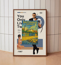 Southwold Suffolk Travel Poster, Seaside Print, Beach Huts, Wall Art, Gift, Southwold Lighthouse, Southwold Pier, Seafront, Retro, Vintage