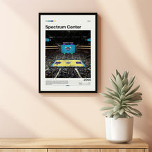 Spectrum Center Poster, Charlotte Hornets Poster Print, NBA Arena Poster, Basketball Fan Gift