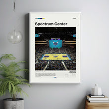 Spectrum Center Poster, Charlotte Hornets Poster Print, NBA Arena Poster, Basketball Fan Gift