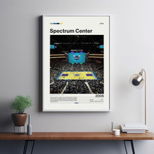 Spectrum Center Poster, Charlotte Hornets Poster Print, NBA Arena Poster, Basketball Fan Gift
