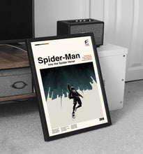Spider-Man Into the Spider-Verse Movie Poster - Midcentury Modern Minimalist Print 4378998162