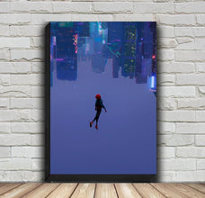 Spider Man Into The Spider Verse Movie Poster, HD Wall Art Canvas Painting For Home Decor 1729680631
