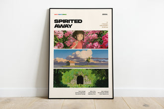 Spirited Away  Movie Poster, Modern Movie Poster Print, Spirited Away Poster Wall Decor, DIGITAL FILES,  Miyazaki 1383183410