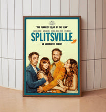 Splitsville 2025 Poster Art Print Movie Posters TV Posters Gift for Movie lovers 2