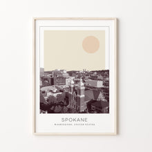 Spokane Poster Print, Spokane Travel Poster, Spokane Minimalistic Wall Art, Spokane, Washington, United States 1868249670