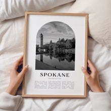 Spokane Travel Poster, Spokane Print, Spokane Wall Art, Travel Print, Washington City Art, Spokane Gift, Washington Decor  US102M 4345879986