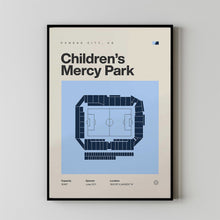 Sporting Kansas City Poster, Children's Mercy Park Print, MLS Print, Mid Century Modern-PVCCGX