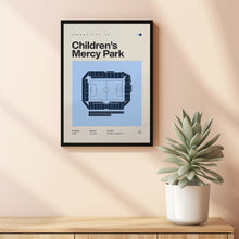 Sporting Kansas City Poster, Children's Mercy Park Print, MLS Print, Mid Century Modern-PVCCGX