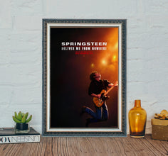 Springsteen Deliver Me from Nowhere Movie Poster - Vintage Canvas Print 4348935122