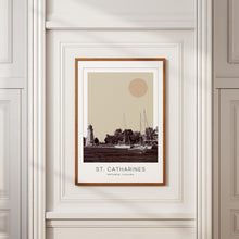 St. Catharines Poster Print, St. Catharines Travel Poster, St. Catharines Minimalistic Wall Art, St. Catharines, Ontario, Canada 1882437283