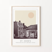 St. John's Poster Print, St. John's Travel Poster, St. John's Minimalistic Wall Art, St. John's, Newfoundland and Labrador, Canada 1868246566