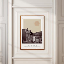 St. John's Poster Print, St. John's Travel Poster, St. John's Minimalistic Wall Art, St. John's, Newfoundland and Labrador, Canada 1868246566