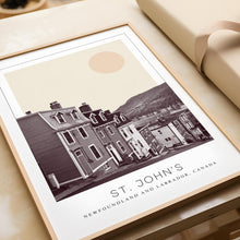 St. John's Poster Print, St. John's Travel Poster, St. John's Minimalistic Wall Art, St. John's, Newfoundland and Labrador, Canada 1868246566