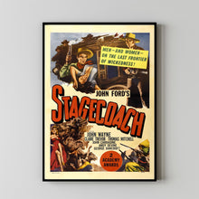 Stagecoach 1939Poster Art Print Movie Posters Gift for Movie lovers
