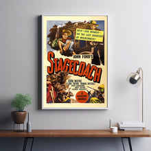 Stagecoach 1939Poster Art Print Movie Posters Gift for Movie lovers