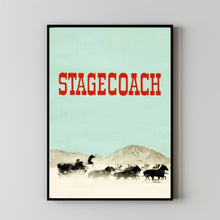 Stagecoach 1939Poster Art Print Movie Posters Gift for Movie lovers 1
