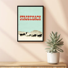 Stagecoach 1939Poster Art Print Movie Posters Gift for Movie lovers 1