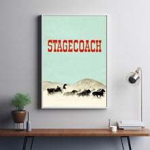 Stagecoach 1939Poster Art Print Movie Posters Gift for Movie lovers 1