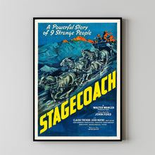 Stagecoach 1939Poster Art Print Movie Posters Gift for Movie lovers 2