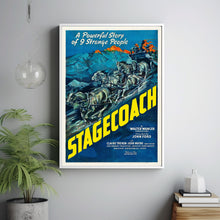 Stagecoach 1939Poster Art Print Movie Posters Gift for Movie lovers 2