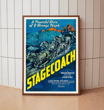 Stagecoach 1939Poster Art Print Movie Posters Gift for Movie lovers 2