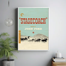Stagecoach 1939Poster Art Print Movie Posters Gift for Movie lovers 4