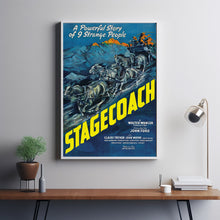 Stagecoach 1939Poster Art Print Movie Posters Gift for Movie lovers 5
