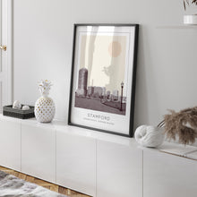 Stamford Poster Print, Stamford Travel Poster, Stamford Minimalistic Wall Art, Stamford, Connecticut, United States 1868248090