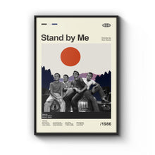 Stand By Me Poster, Mid Century Modern Stand By Me Movie Poster, Retro Movie Print, Modern Vintage Movie Posters 4371064936