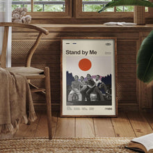 Stand By Me Poster, Mid Century Modern Stand By Me Movie Poster, Retro Movie Print, Modern Vintage Movie Posters 4371064936