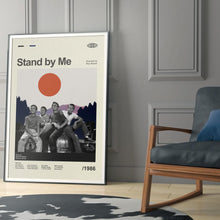 Stand By Me Poster, Mid Century Modern Stand By Me Movie Poster, Retro Movie Print, Modern Vintage Movie Posters 4371064936