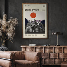 Stand By Me Poster, Mid Century Modern Stand By Me Movie Poster, Retro Movie Print, Modern Vintage Movie Posters 4371064936