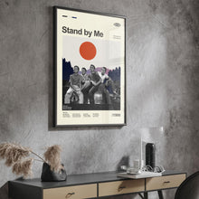Stand By Me Poster, Mid Century Modern Stand By Me Movie Poster, Retro Movie Print, Modern Vintage Movie Posters 4371064936