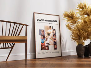 Stand and Deliver Poster, Ramón Menéndez Film Stand and Deliver Print, Edward James Olmos Poster, Cult Movie Wall Art Idea, Gift Film Poster 4334161476