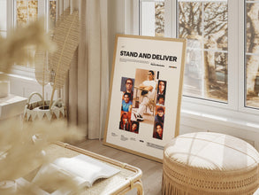 Stand and Deliver Poster, Ramón Menéndez Film Stand and Deliver Print, Edward James Olmos Poster, Cult Movie Wall Art Idea, Gift Film Poster 4334161476